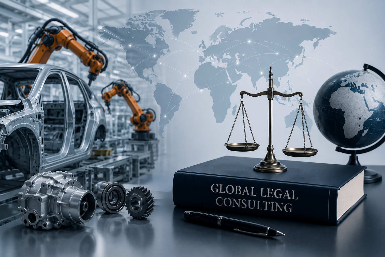 Automotive supply chain legal support
